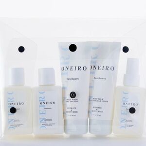 New Oneiro Sunchasers Ready Go Kit Travel Sized Set TSA Approved